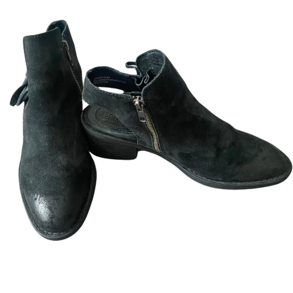Born Monikah Slingback Black leather upper shoes Size 9